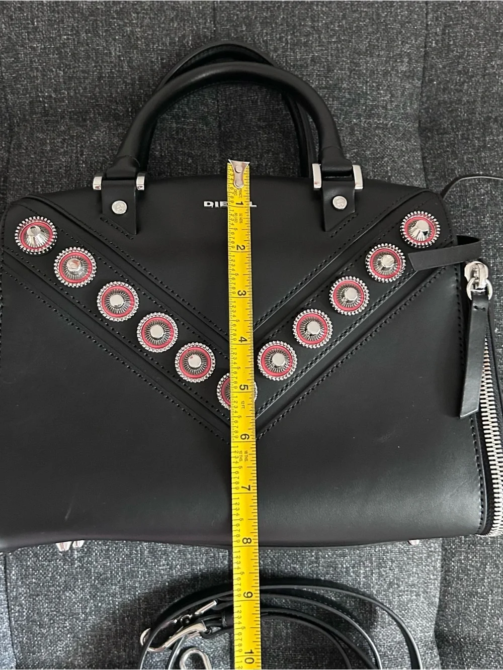 Diesel satchel black